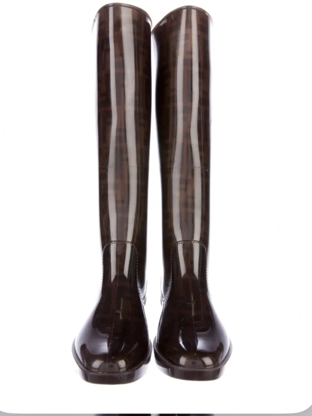 Fendi Zucca Rain Boots